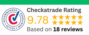 Checkatrade Rating 9.78 based on 18 reviews